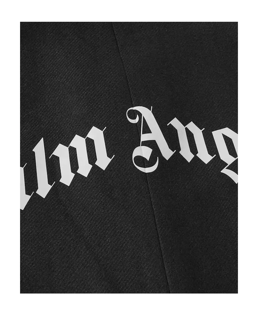Curved Logo Coat