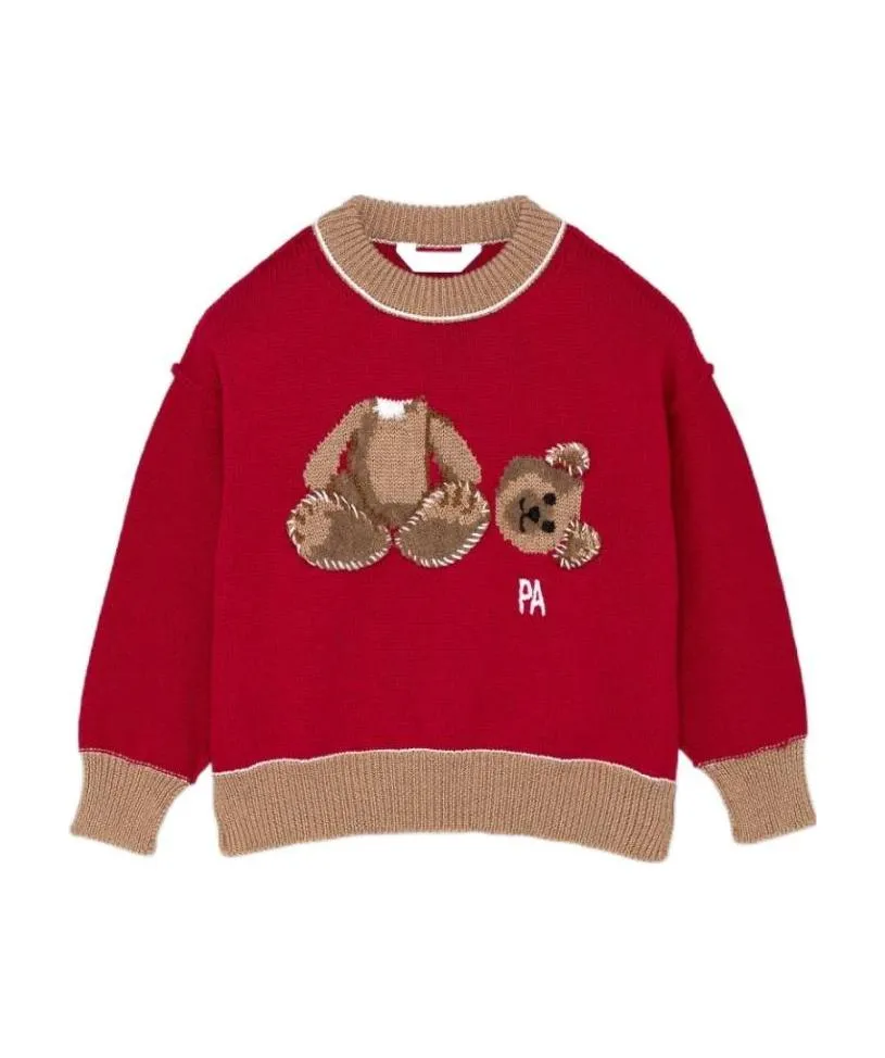 Teddy Bear Intarsia Jumper