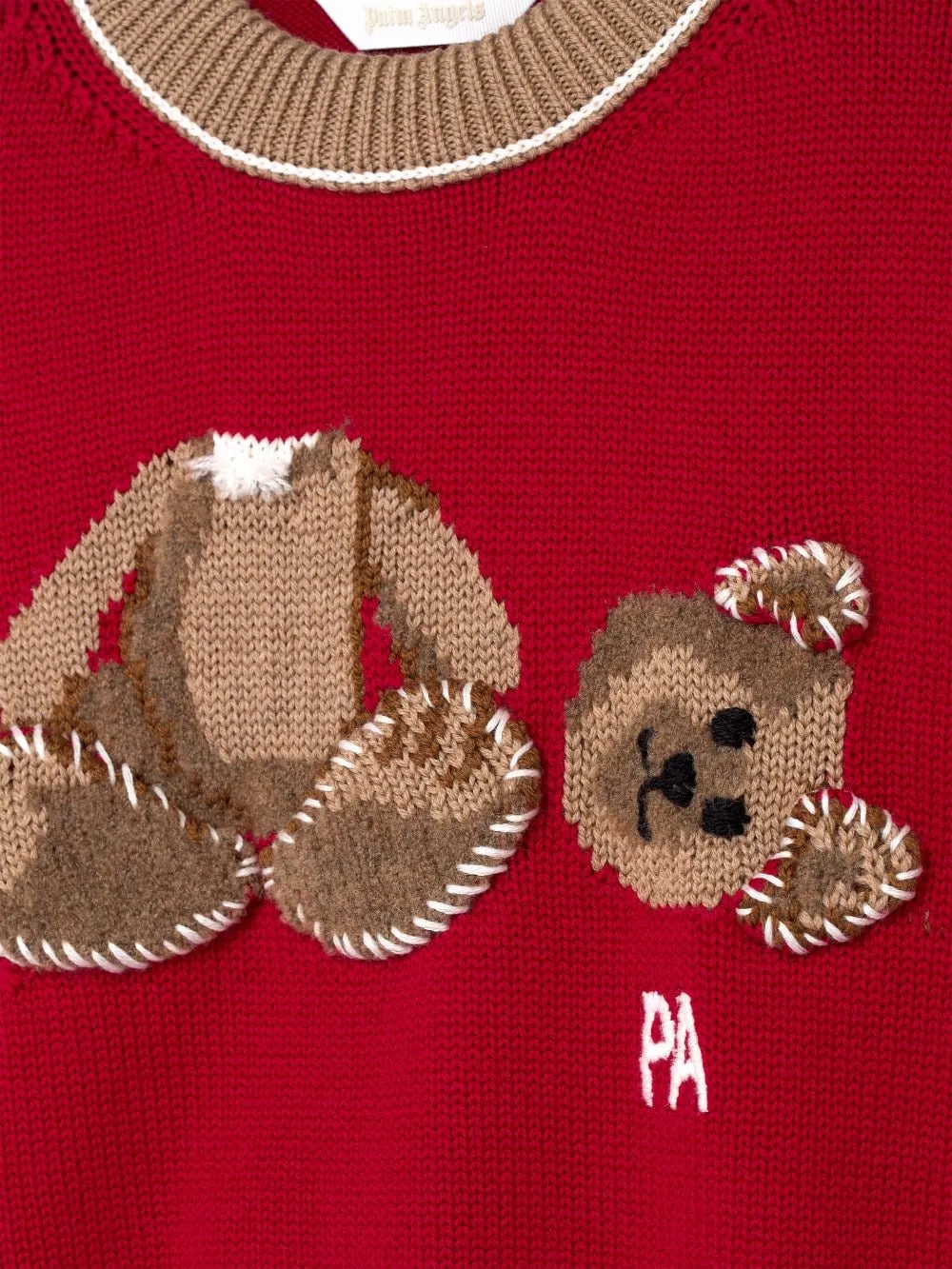 Teddy Bear Intarsia Jumper