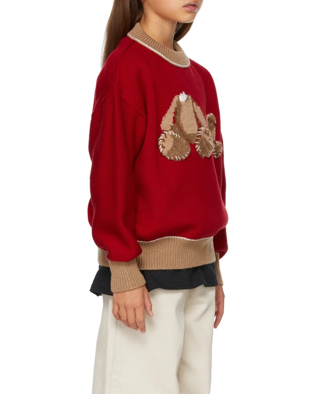 Teddy Bear Intarsia Jumper