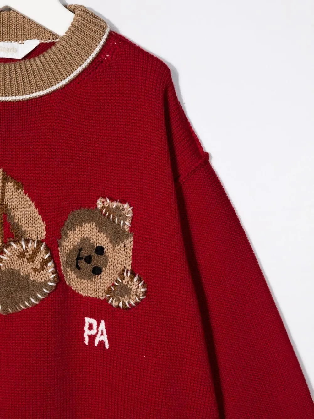 Teddy Bear Intarsia Jumper