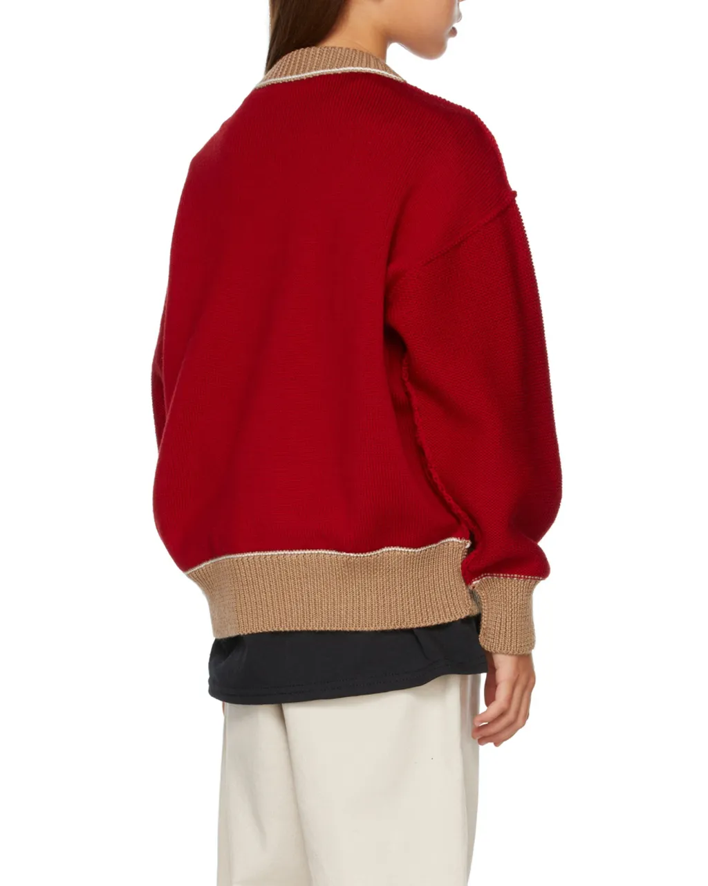 Teddy Bear Intarsia Jumper