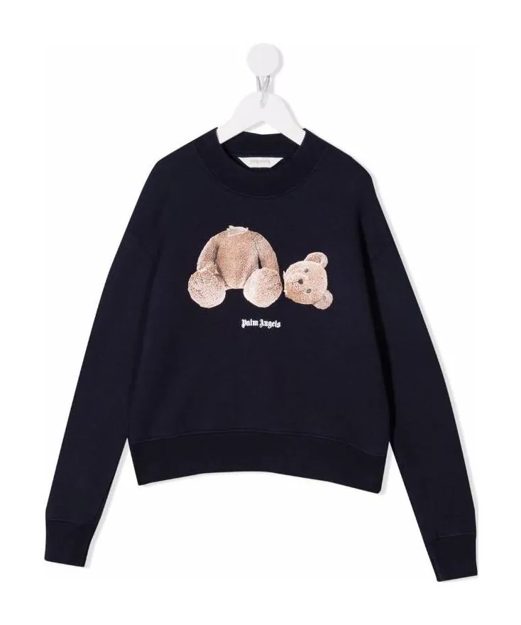 Teddy Bear Printed Sweatshirt