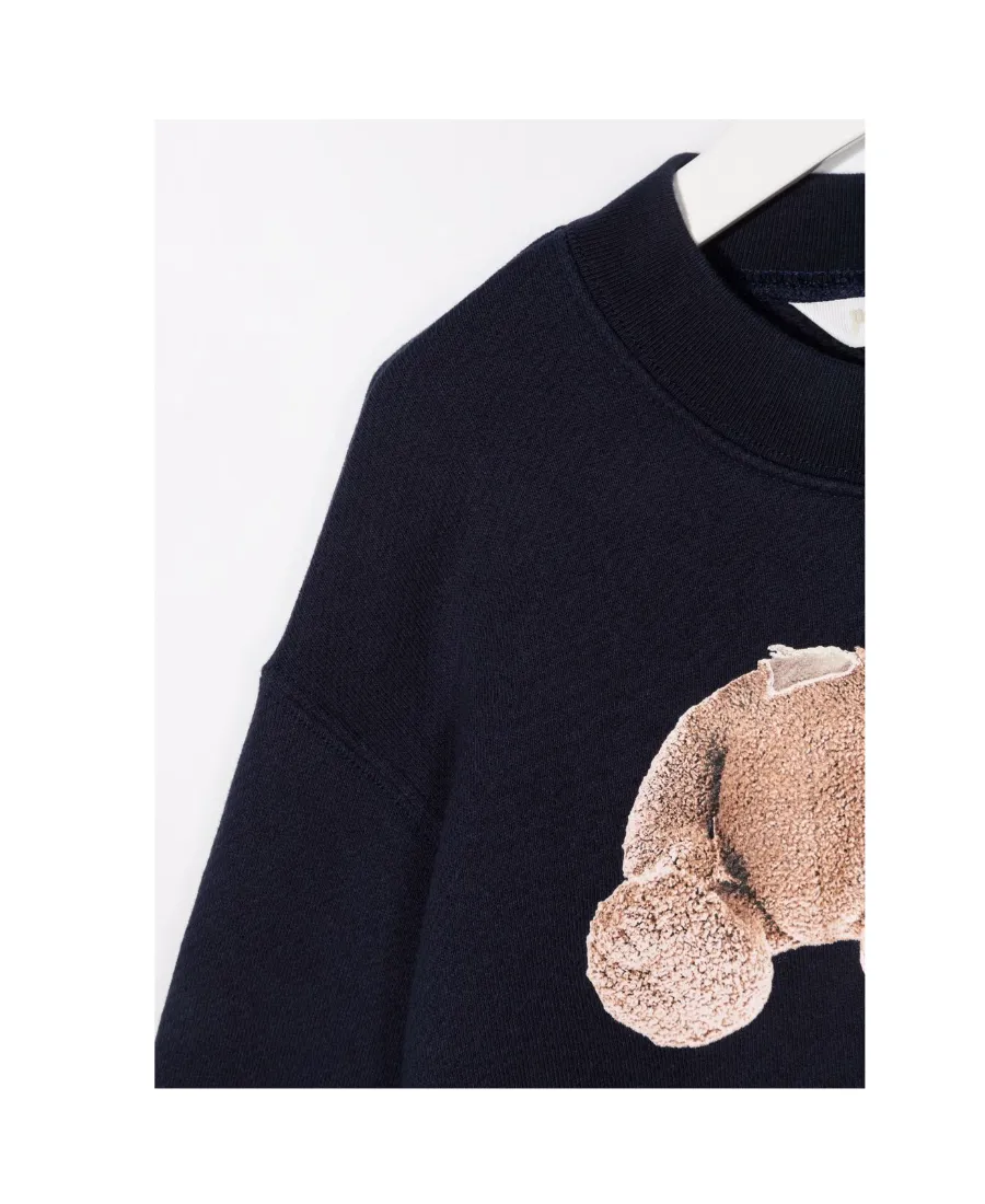 Teddy Bear Printed Sweatshirt