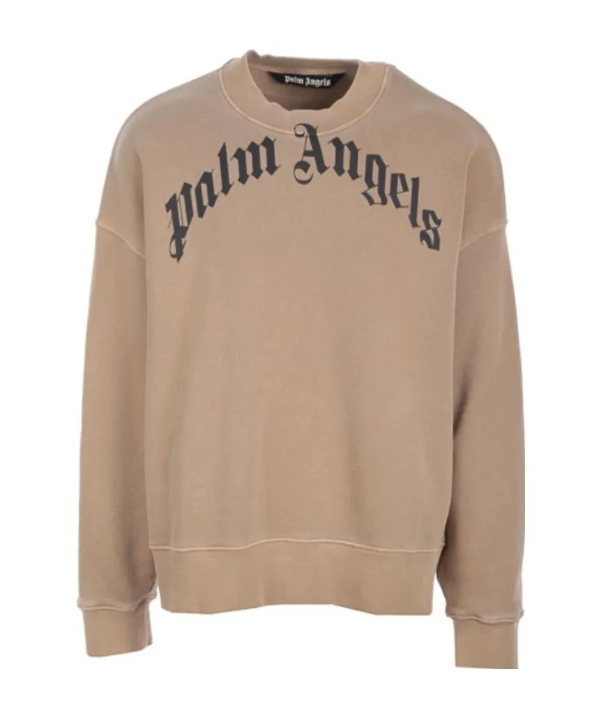Curved Logo Crewneck