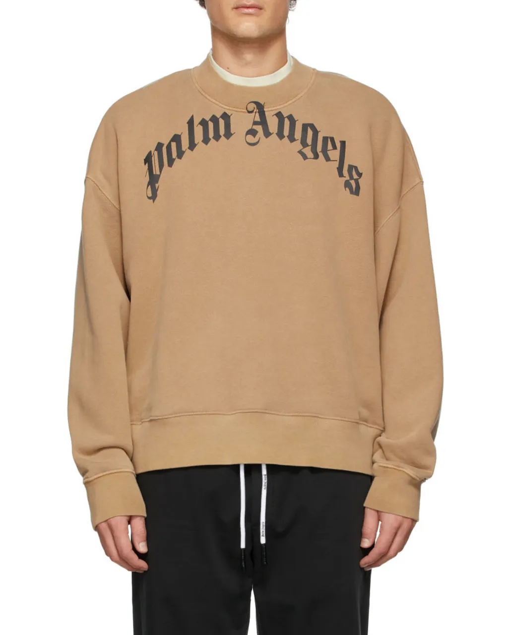 Curved Logo Crewneck
