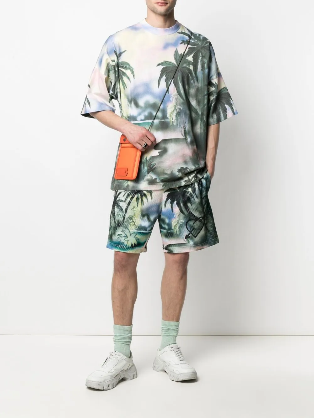 Paradise Mesh Track Shorts