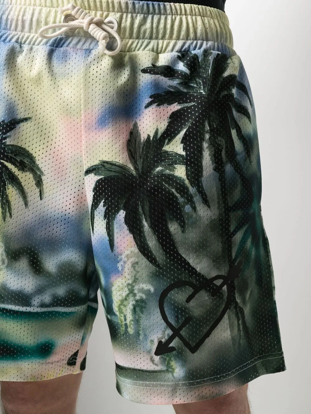 Paradise Mesh Track Shorts