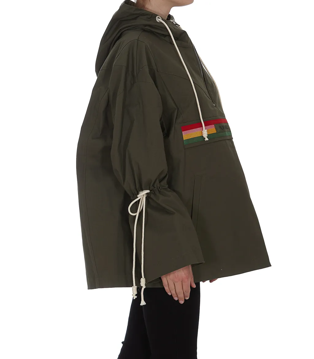 Striped Hooded Jacket