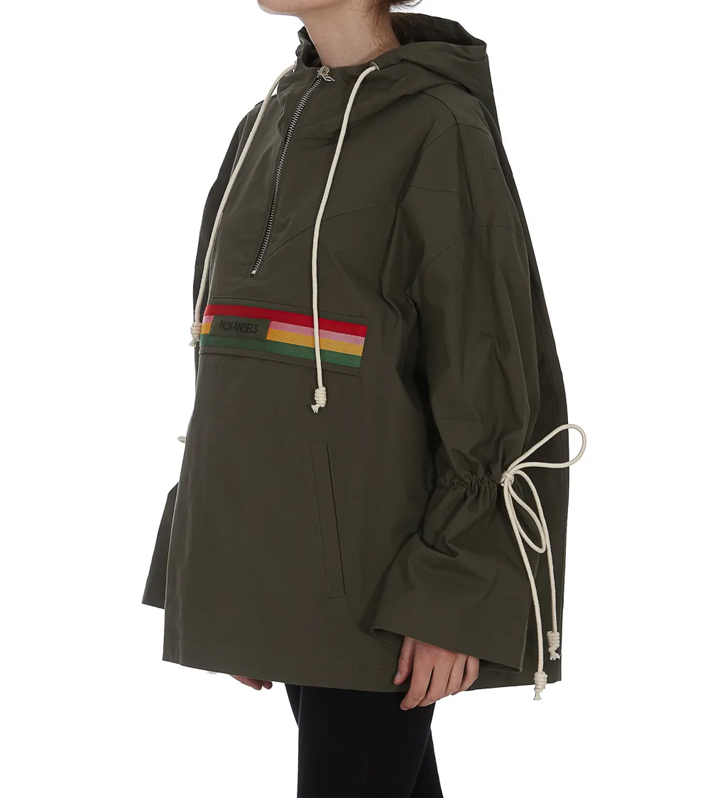 Striped Hooded Jacket