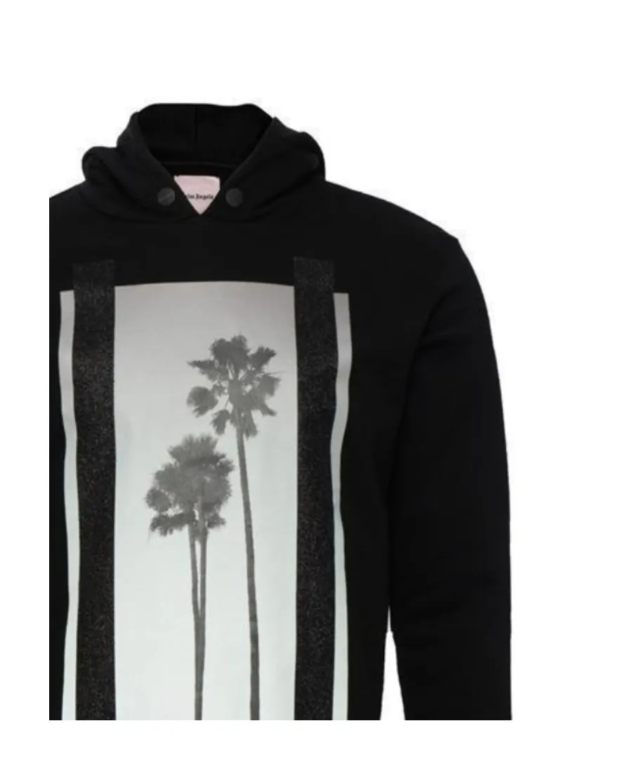 Hooded Printed Sweater