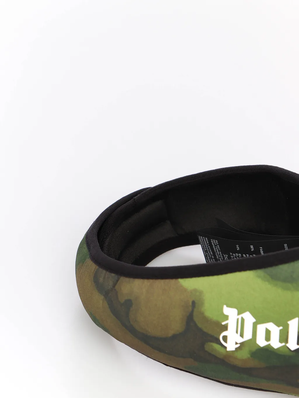 Logo Printed Camouflage Face Mask