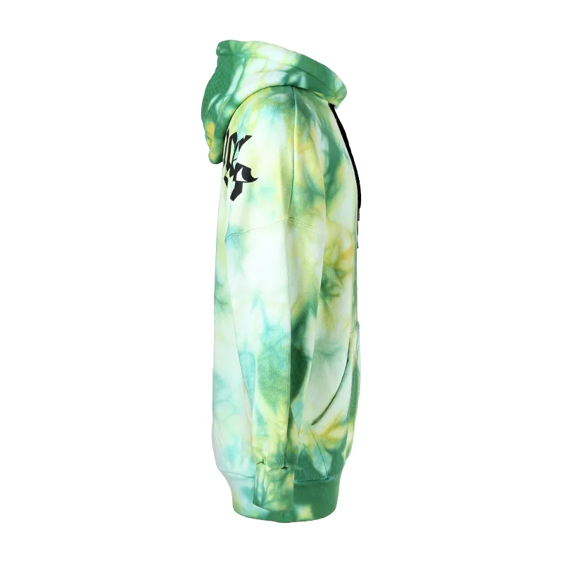 Tie-Dye Logo Print Hoodie