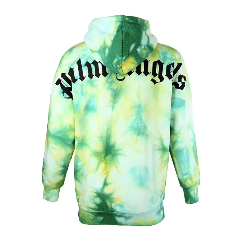 Tie-Dye Logo Print Hoodie