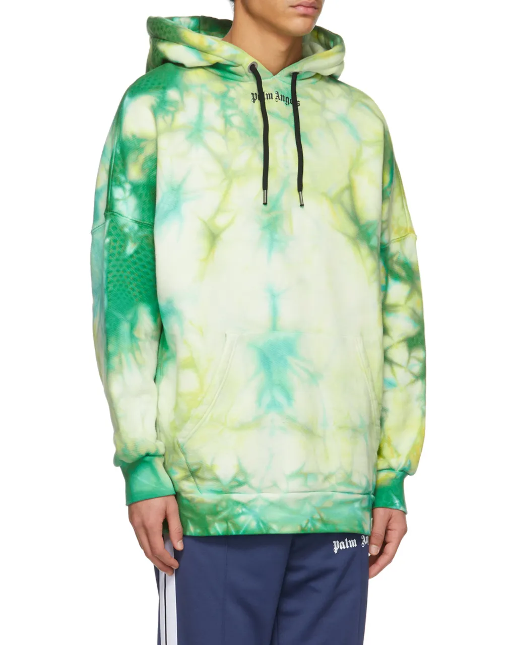 Tie-Dye Logo Print Hoodie