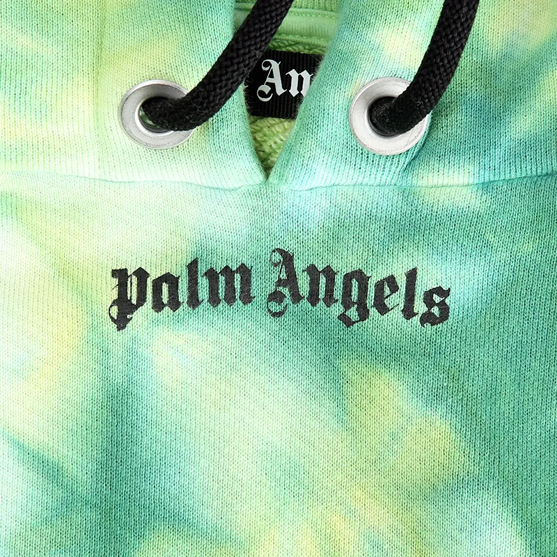 Tie-Dye Logo Print Hoodie