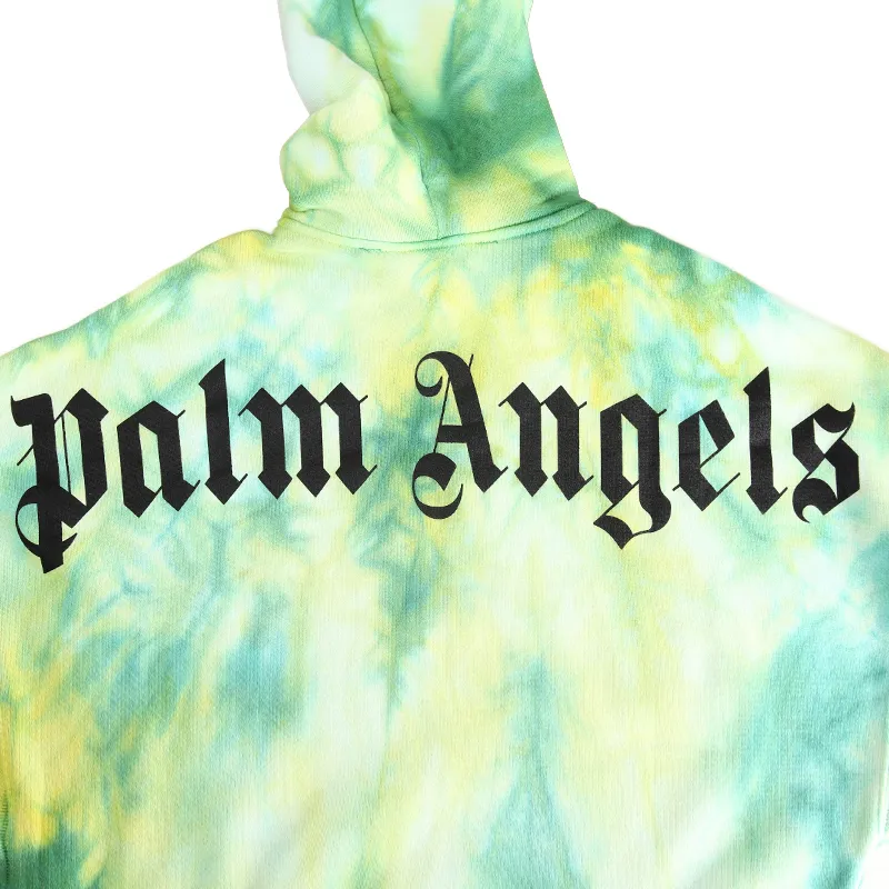 Tie-Dye Logo Print Hoodie