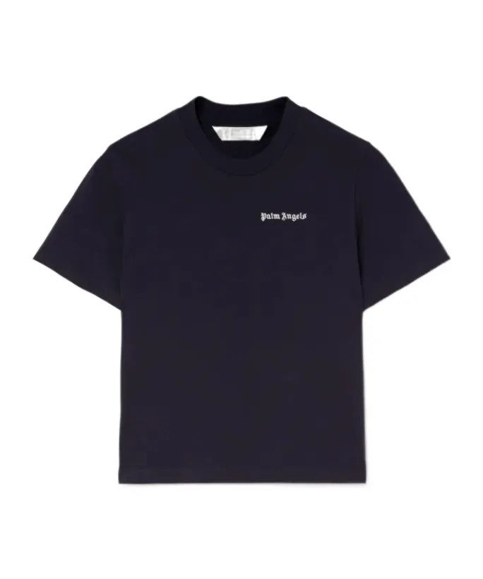 Logo Embroidered T-Shirt Three-Piece Set