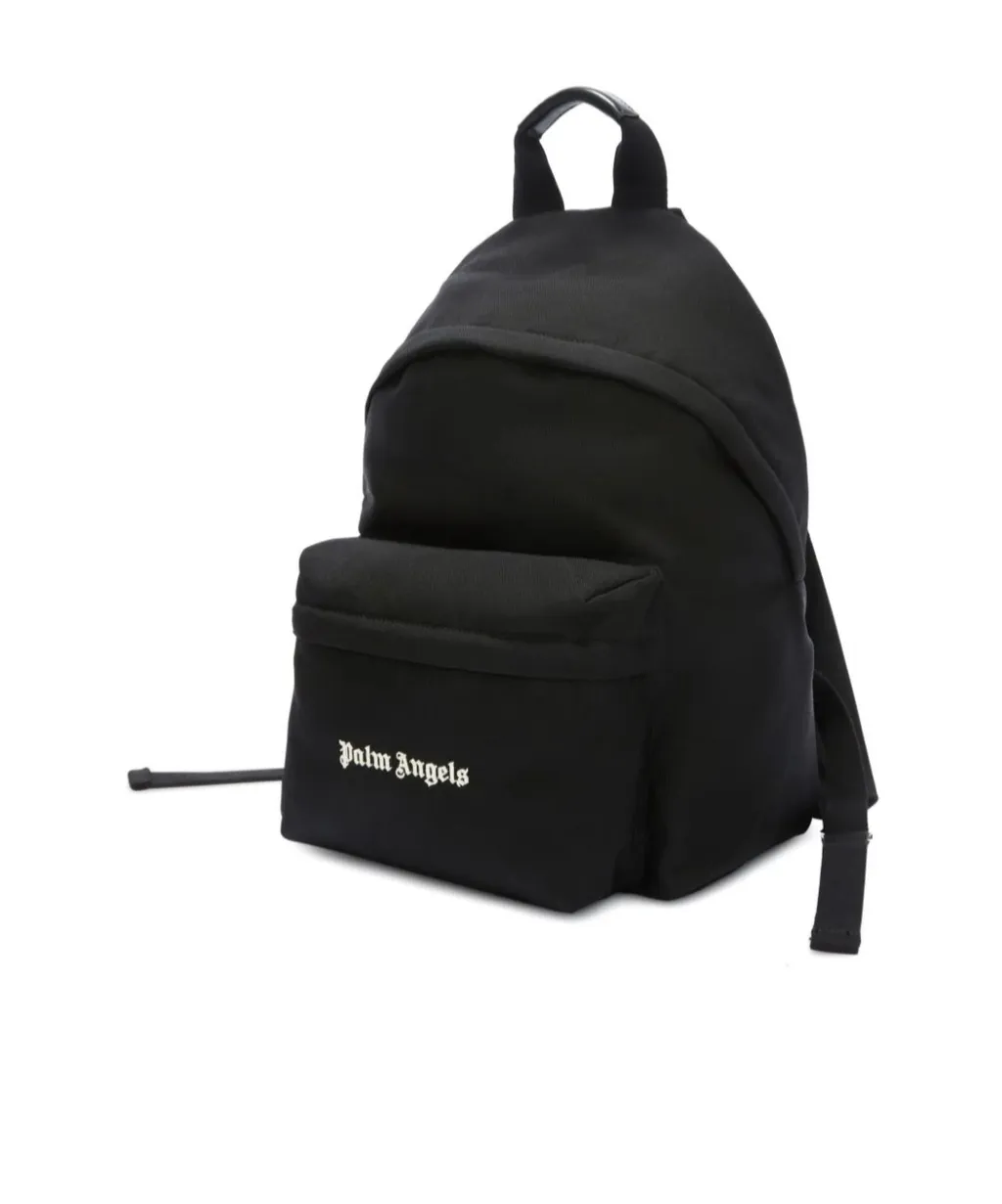 Logo-Embroidered Zipped Backpack