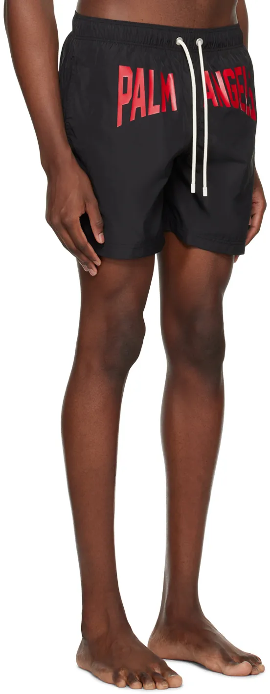 Logo-Printed Drawstring Swim Shorts