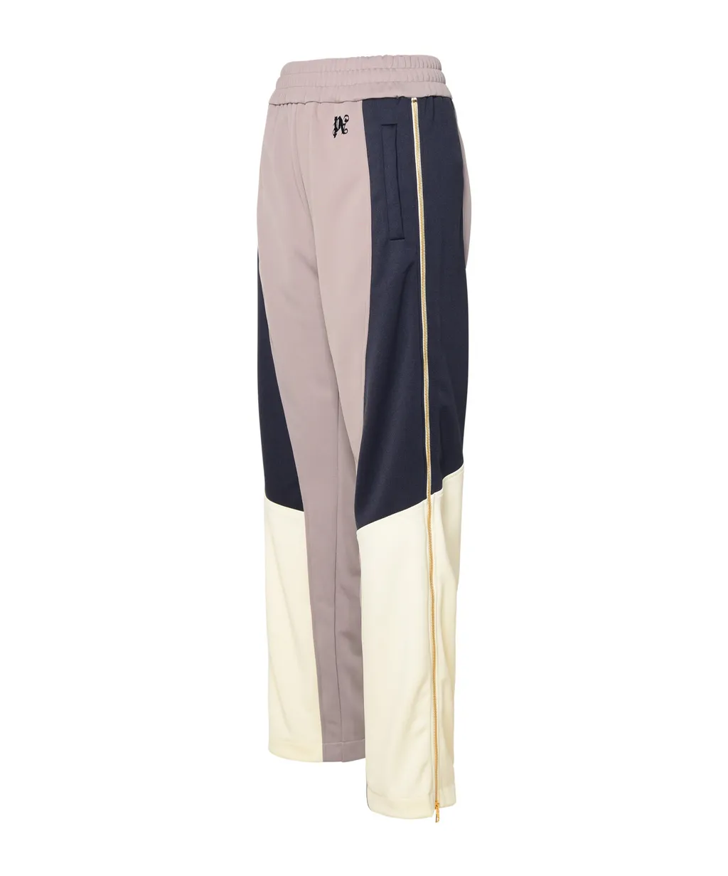 Logo Embroidered Colour-Blocked Track Pants