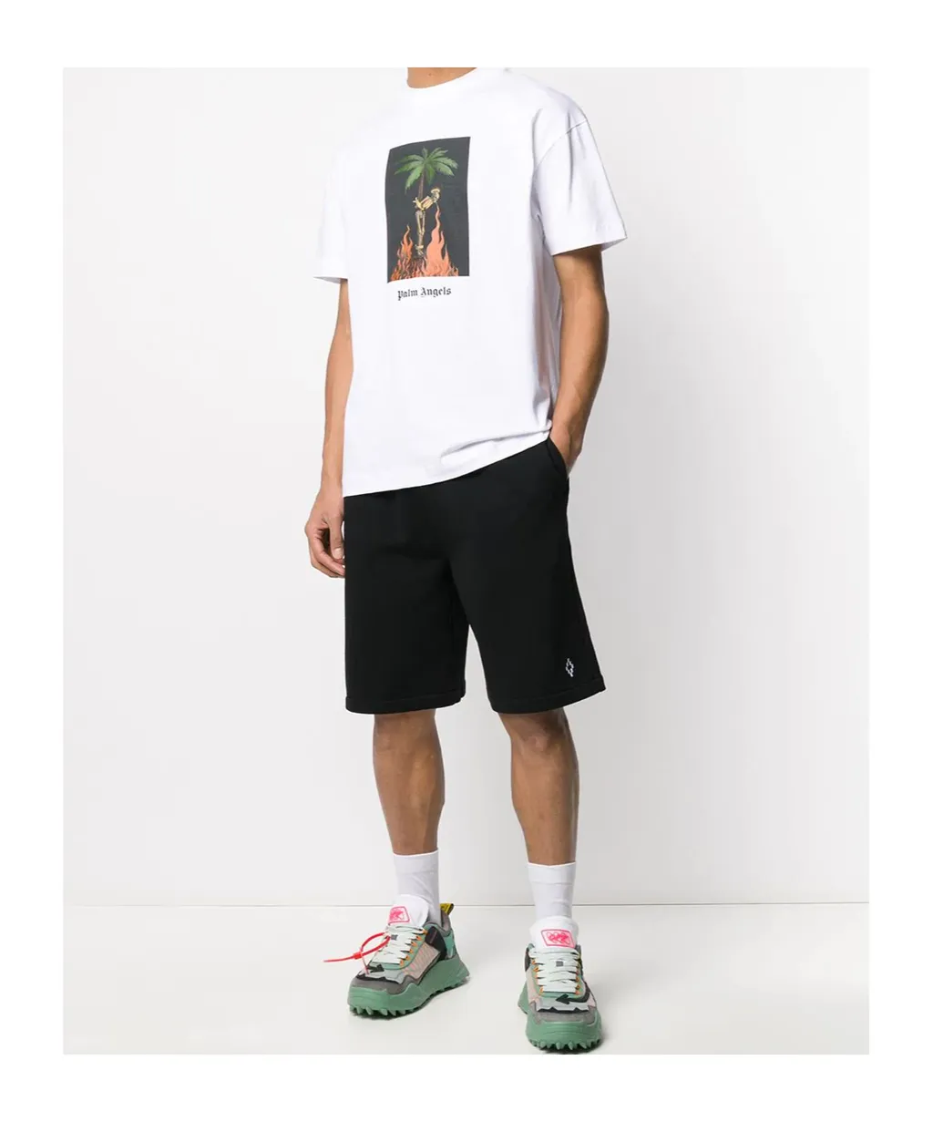 Logo Skull Printed T-Shirt
