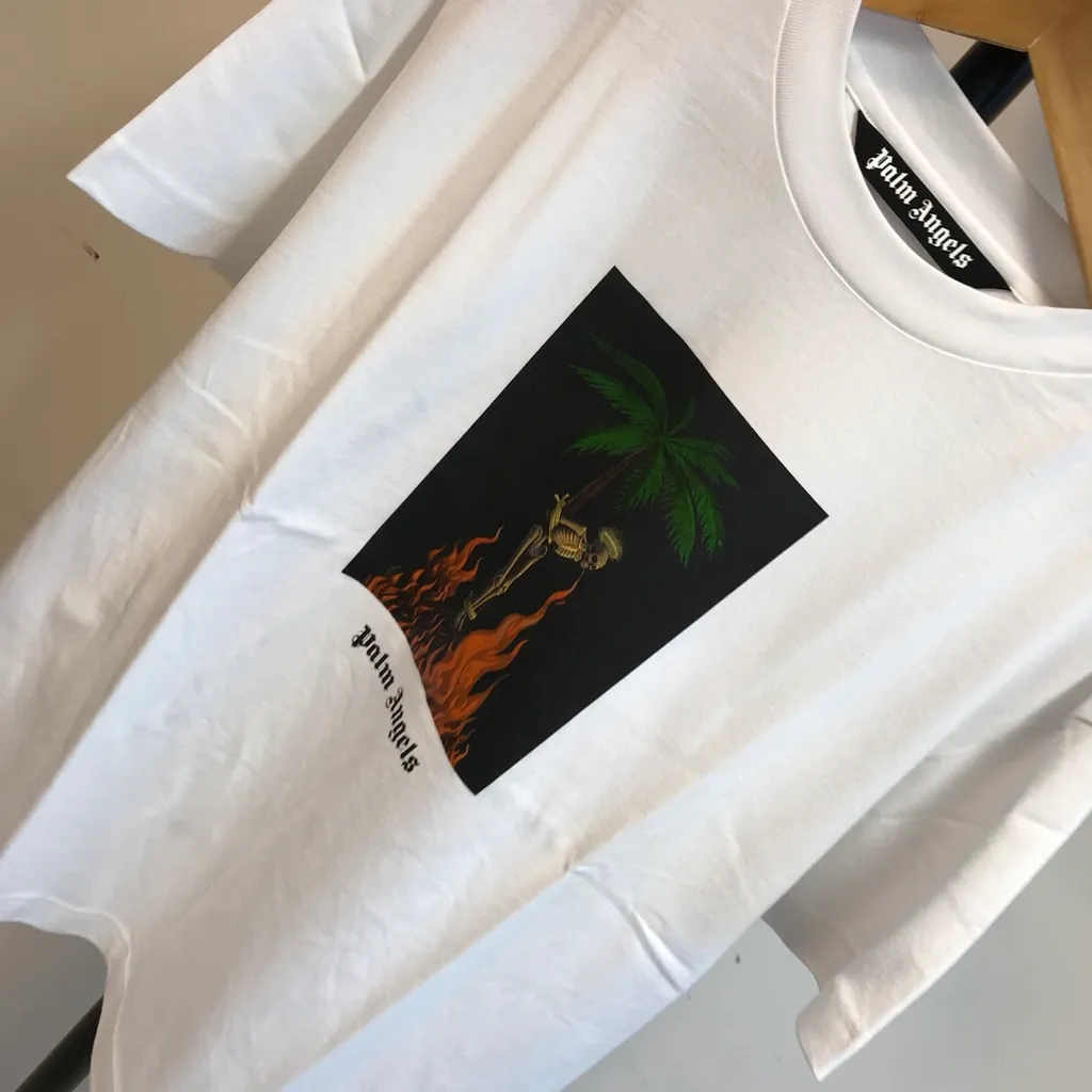 Logo Skull Printed T-Shirt