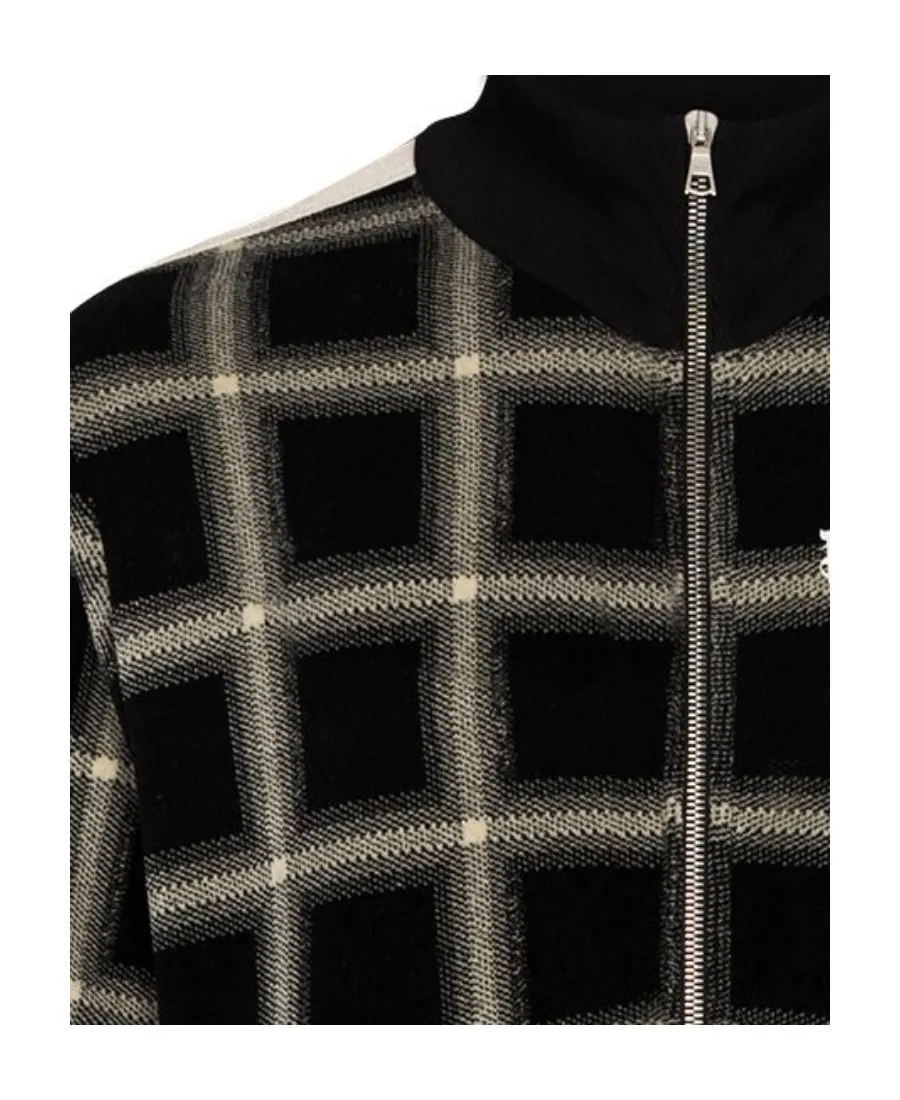 Checked Track Jacket