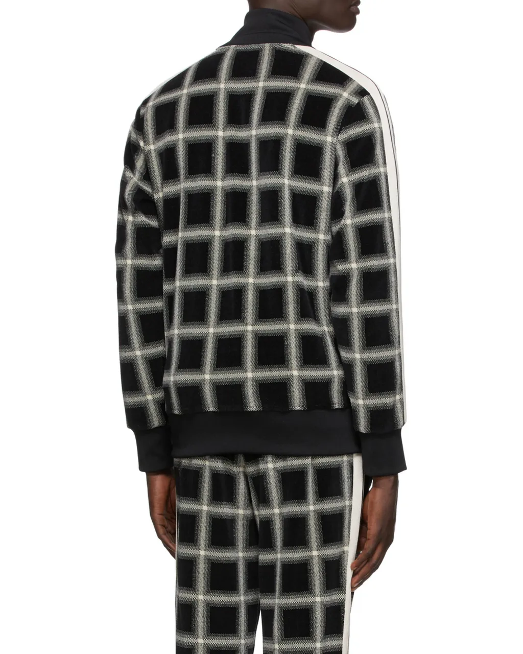 Checked Track Jacket