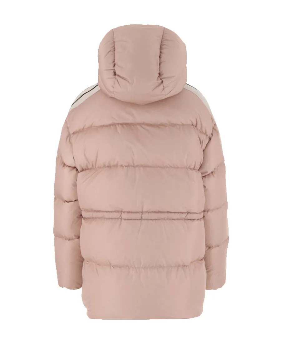 Logo Embroidered Down Jacket
