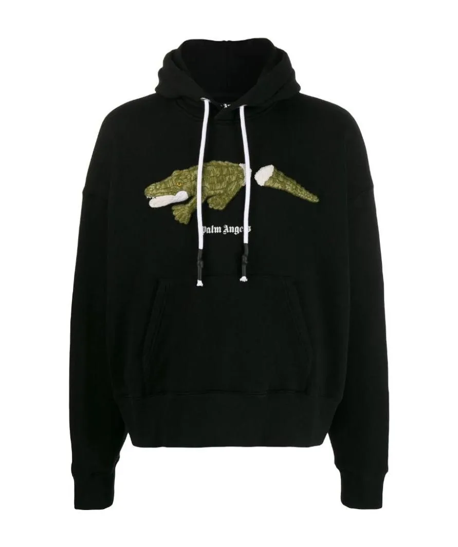 Crocodile Print Hoodie