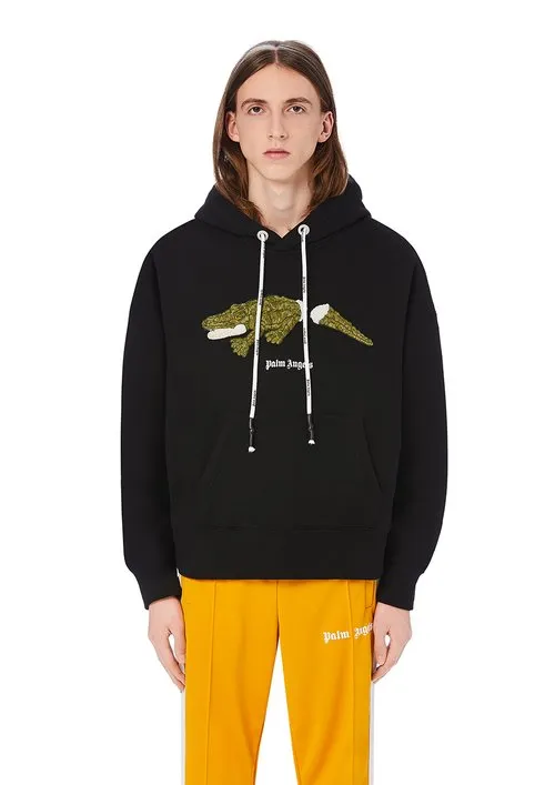 Crocodile Print Hoodie