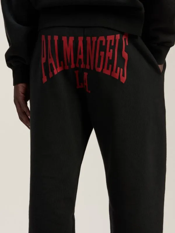 College Logo Printed Track Pants