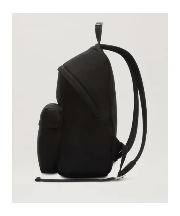 Logo Embroidered Zipped Backpack