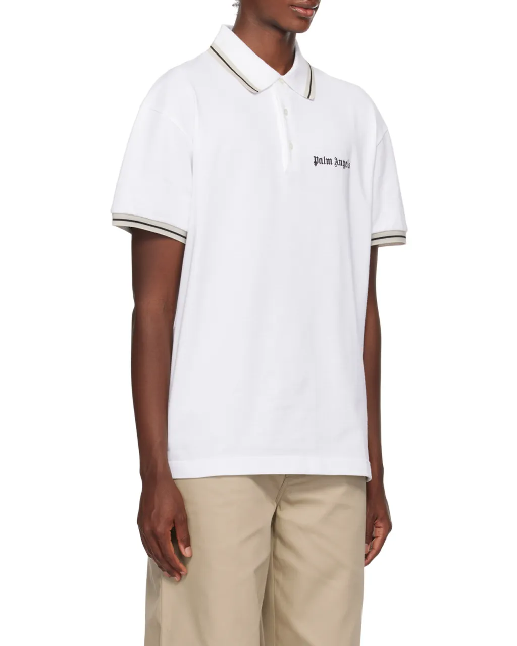 Logo-Print Cotton Polo Shirt
