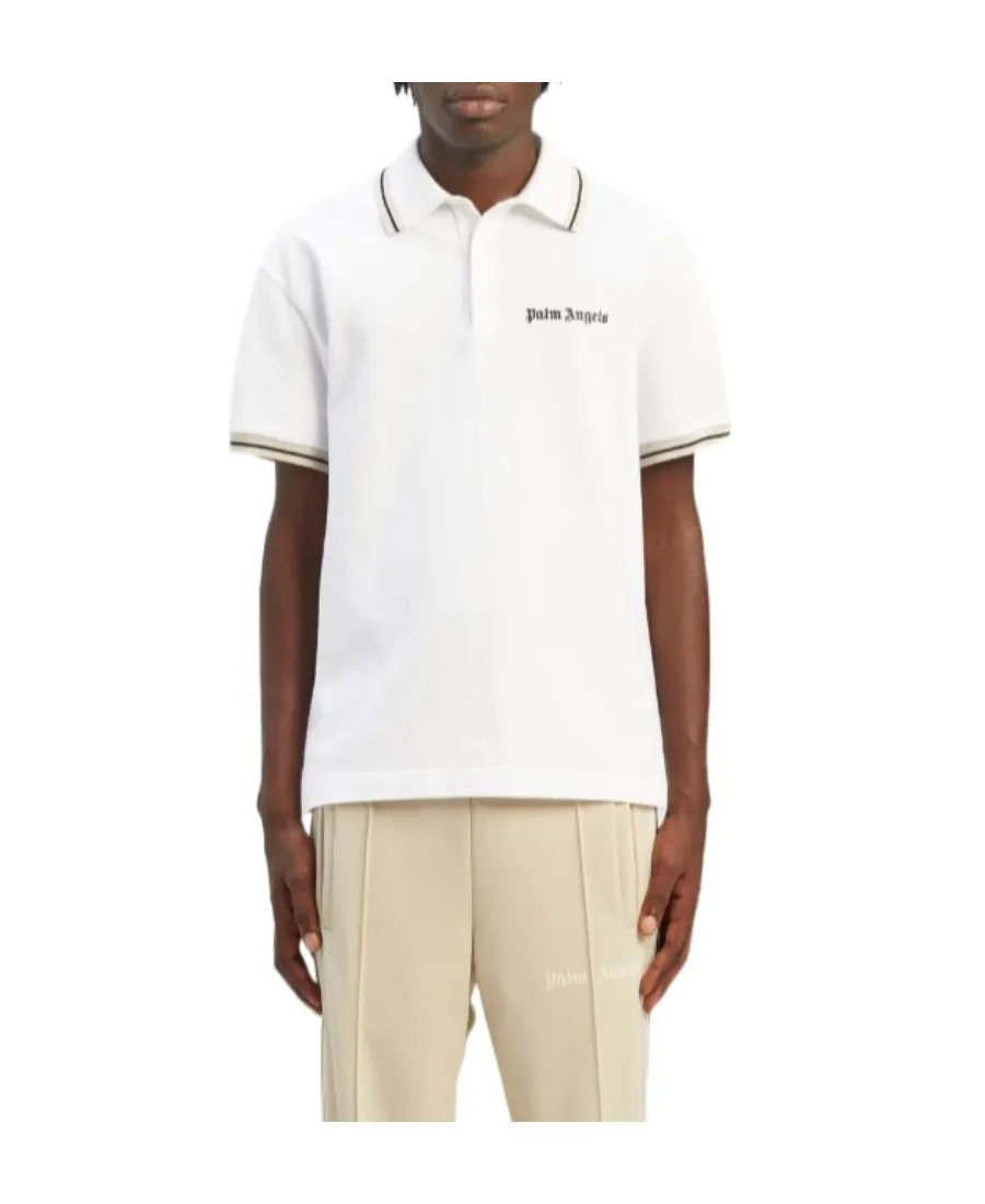 Logo-Print Cotton Polo Shirt
