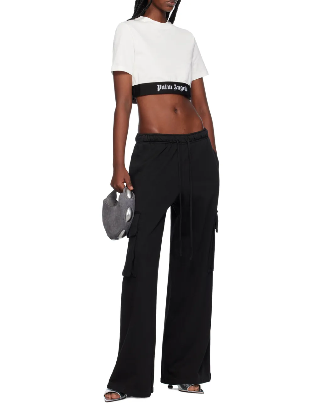 Logo Tape Cropped Top