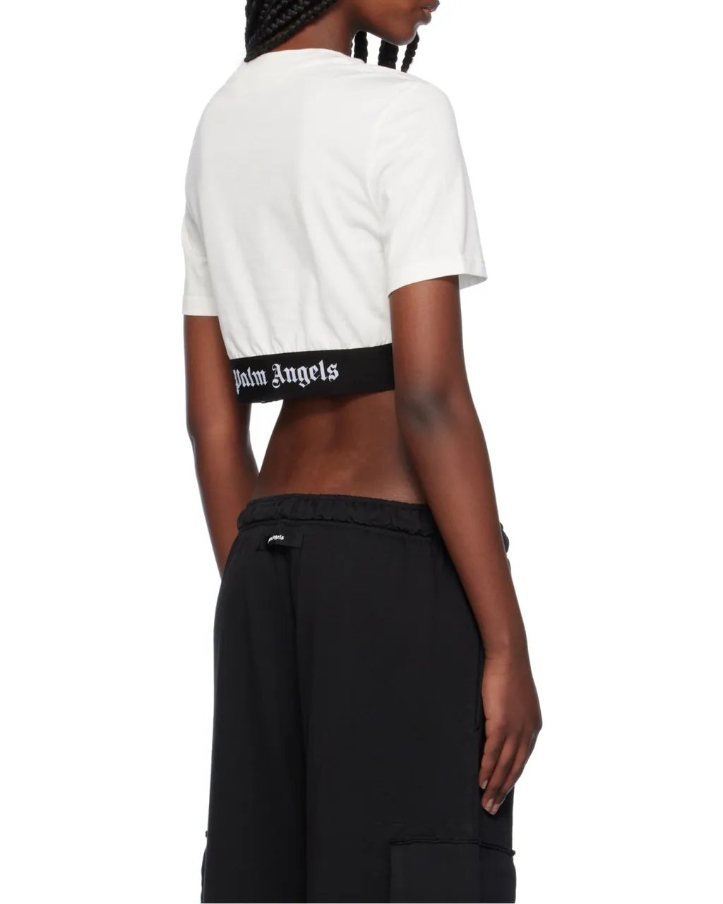 Logo Tape Cropped Top