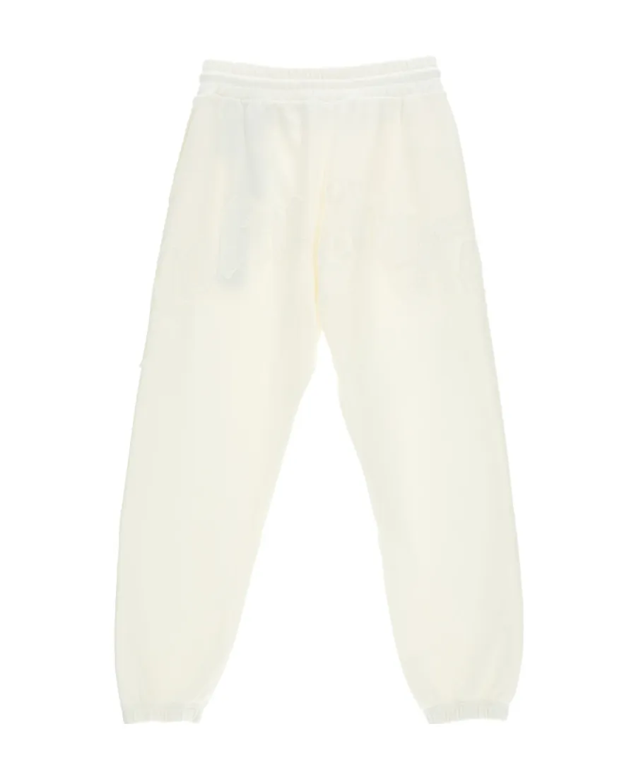 Logo Patch Drawstring Track Pants