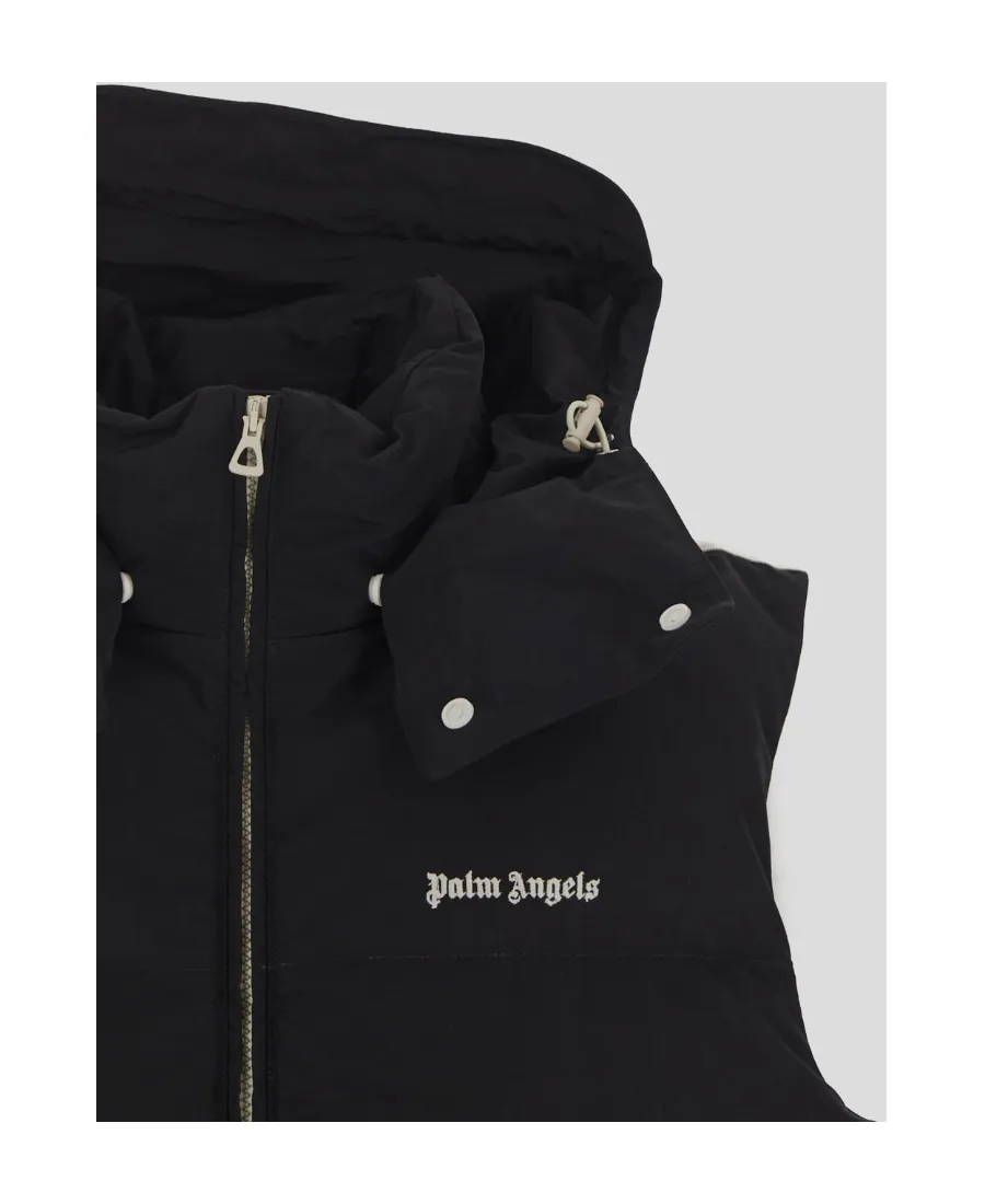 Logo Printed Padded Vest