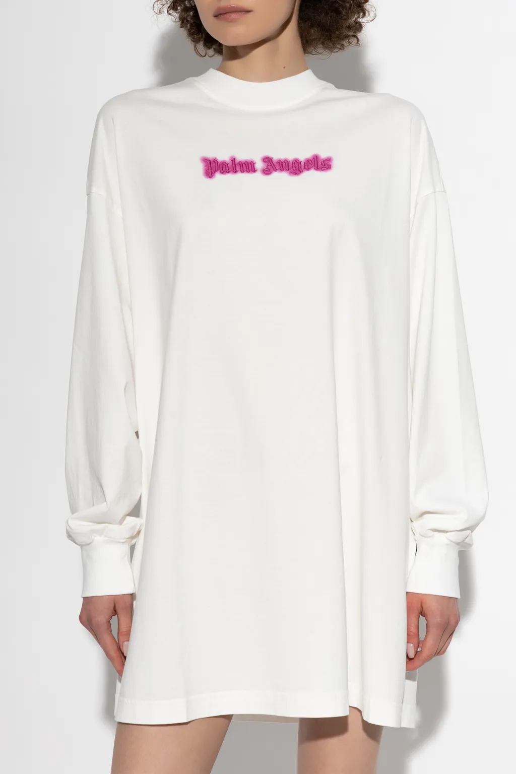 Logo Embroidered T-Shirt Dress