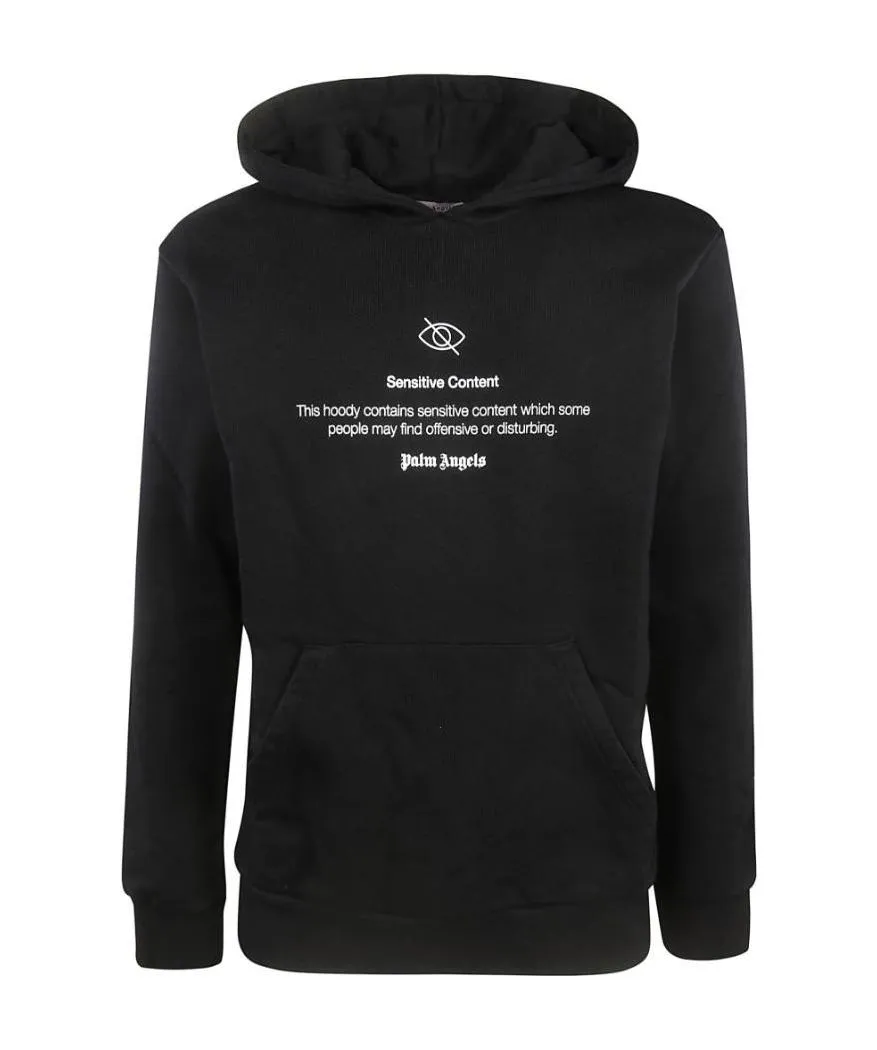 Logo Printed Hooded Sweater