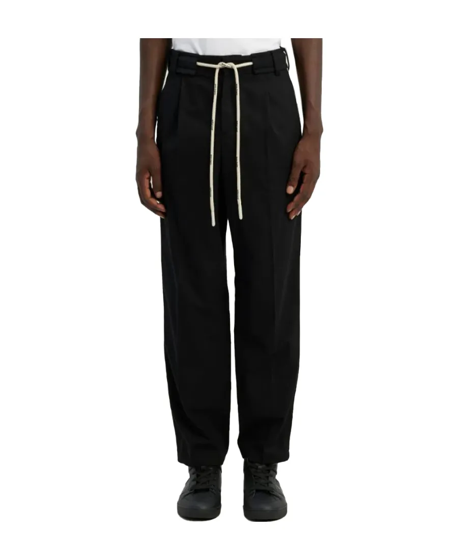 Logo Drawstring Track Pants