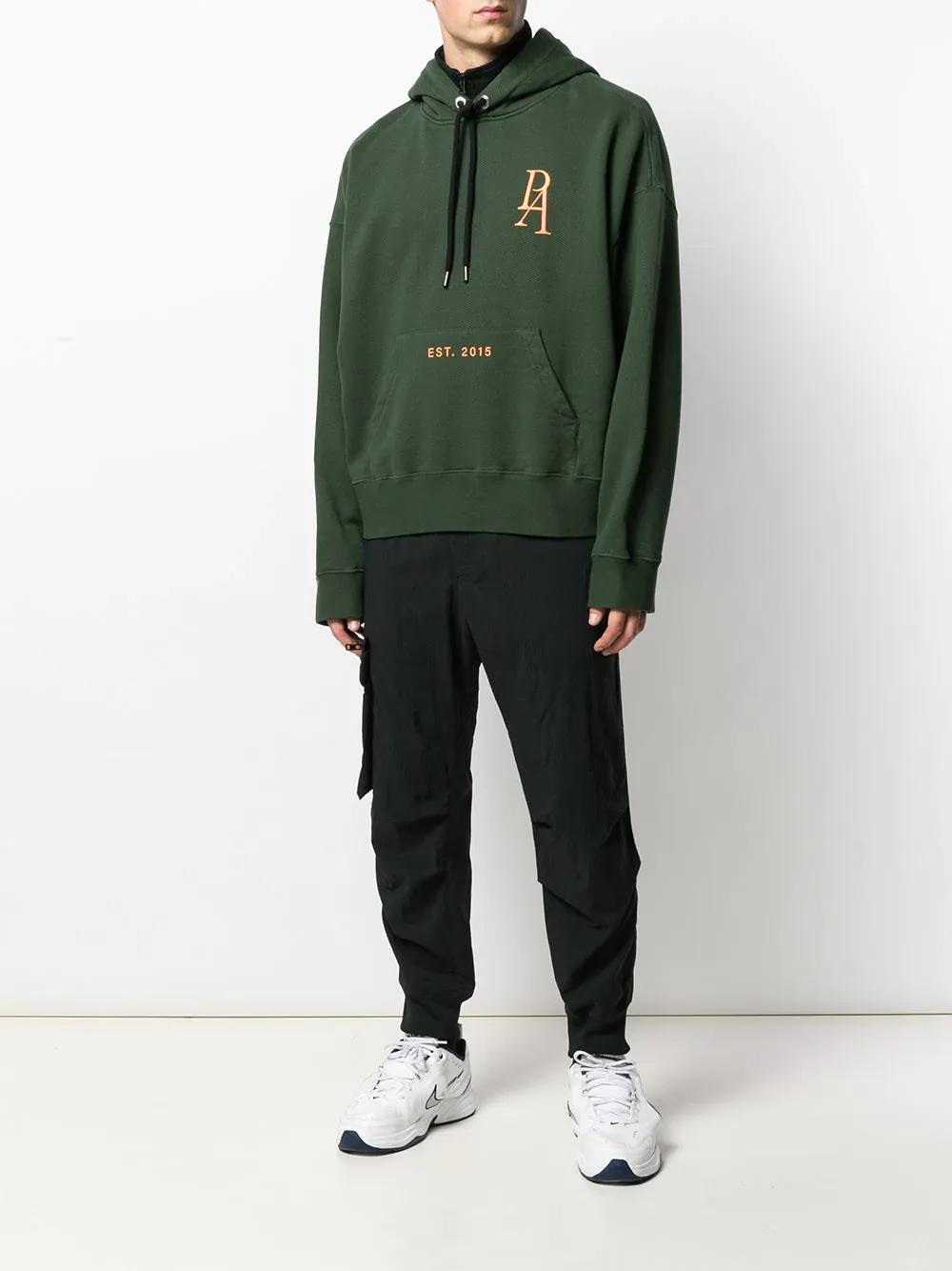 Pa Logo Printed Hooded Sweater