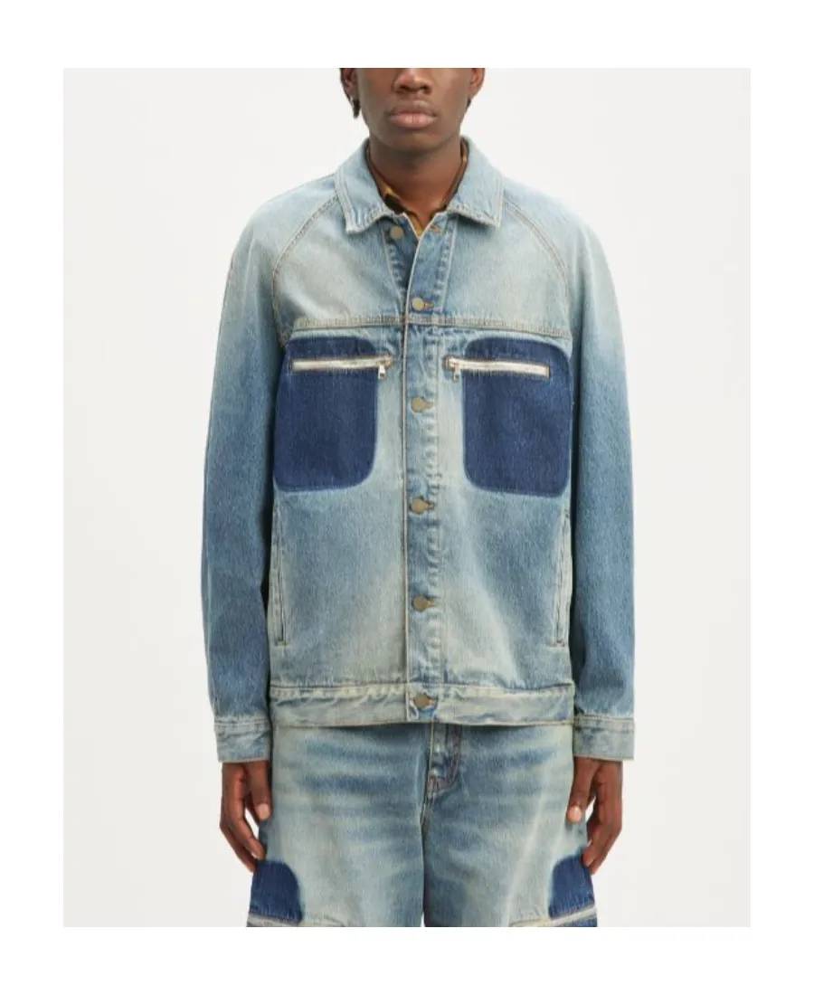 Buttoned Denim Jacket