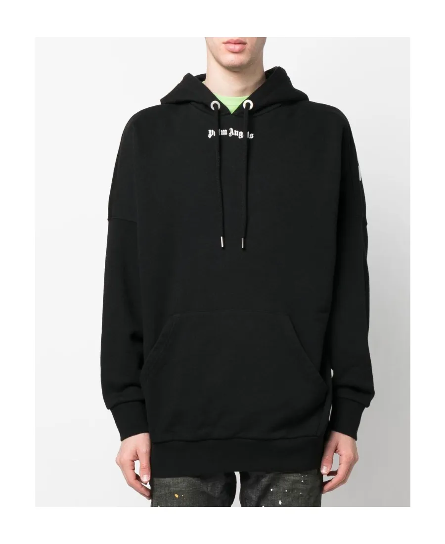 Logo Printed Drawstring Hoodie
