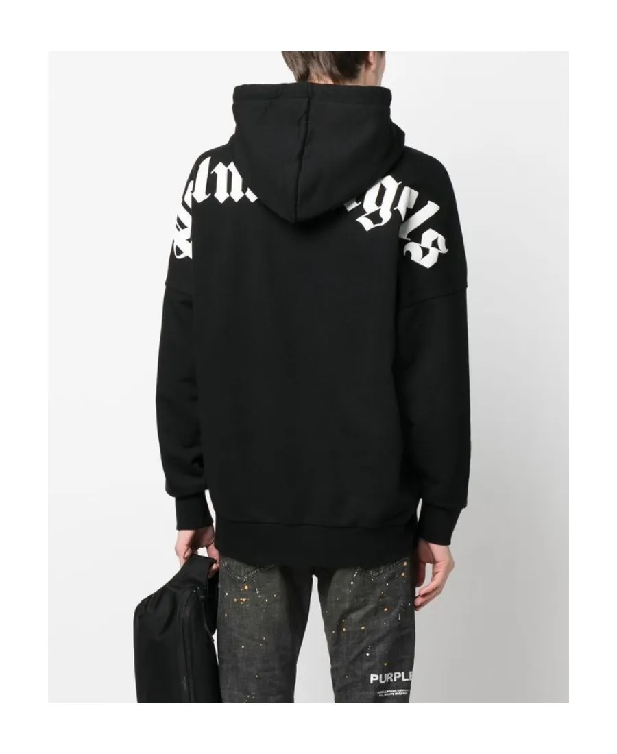 Logo Printed Drawstring Hoodie