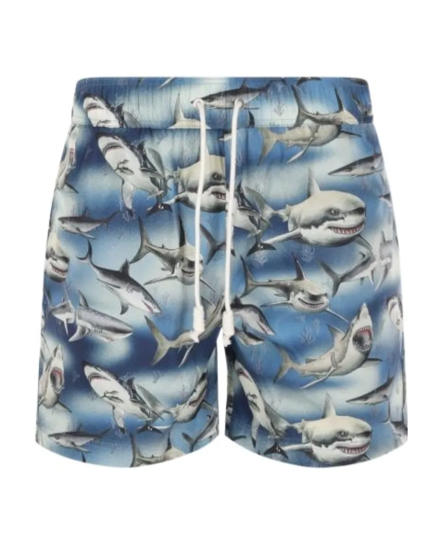 Sharks Drawstring Swim Shorts