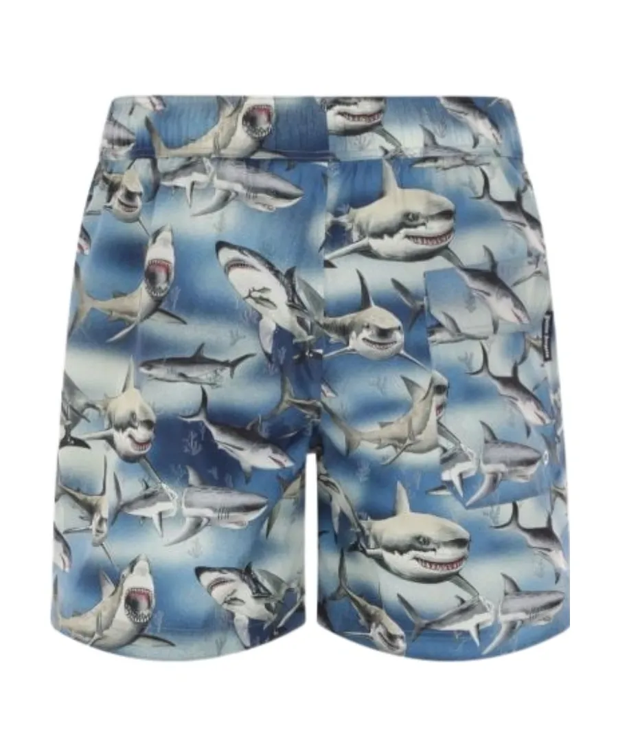 Sharks Drawstring Swim Shorts