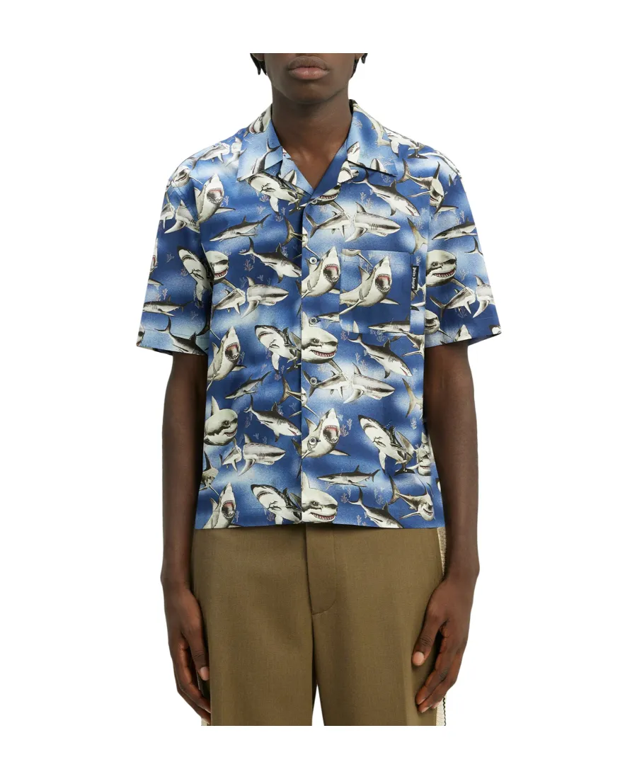 Shark Bowling Shirt